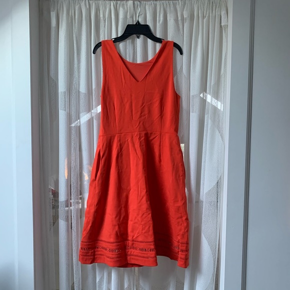 NWT - Banana Republic Orange cocktail dress - Picture 5 of 5